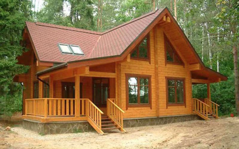 Лучший проект под ключ, Строительство деревянных домов спб.