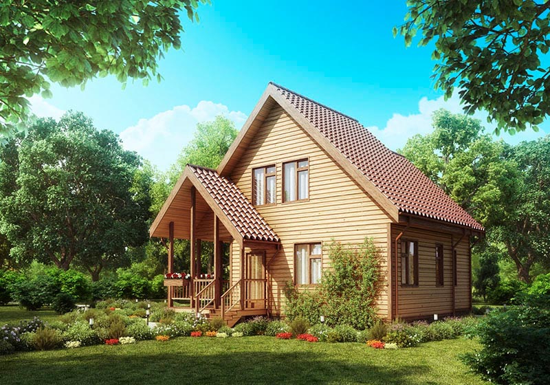 Строительство дачных домов «под ключ» в СПб.
